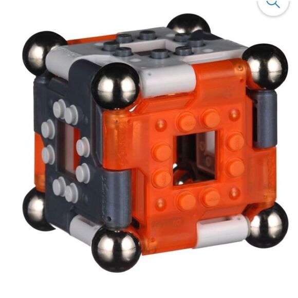 MEGA Magnext Mag-Box Building Kit Magnetic Cube w/ Magnets and Bricks (20 pcs) - Picture 2 of 6